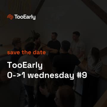 Cover Image for 0->1 wednesday #9 | save the date