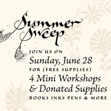 Cover Image for Calligraphy Summer Sweep