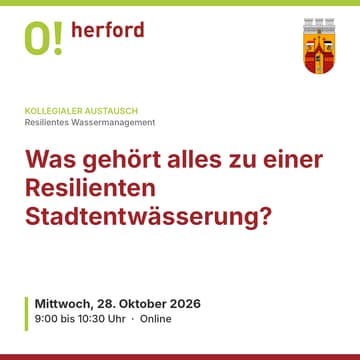Cover Image for Was gehört alles zu einer Resilienten Stadtentwässerung?