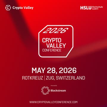 Cover Image for Crypto Valley Conference 2026