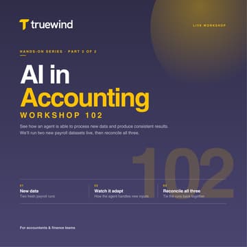 Cover Image for AI in Accounting: Workshop 102