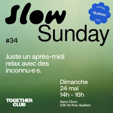 Cover Image for Slow Sunday *Québec* #34 – Nano Cinco