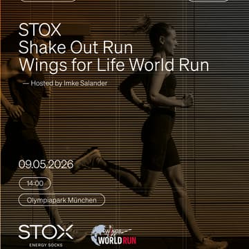 Cover Image for Wings for Life Shake Out Run powered by STOX Energy Socks hosted by Imke Salander
