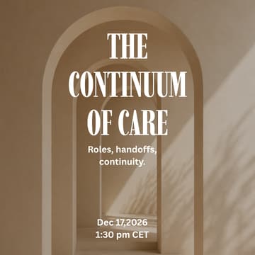 Cover Image for THE CONTINUUM OF CARE