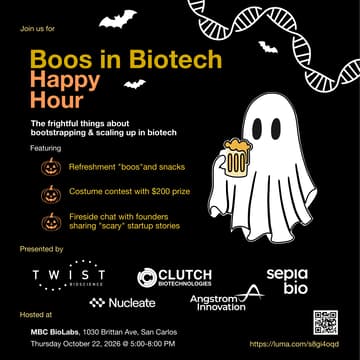 Cover Image for Boos in Biotech Happy Hour