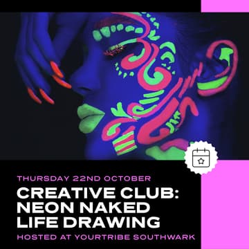 Cover Image for Neon Naked Life Drawing