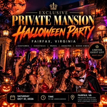 Cover Image for Private Mansion Halloween Party