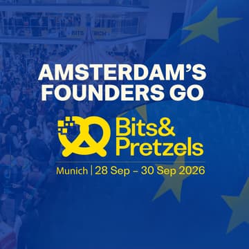 Cover Image for Amsterdam's founders go Bits & Pretzels 2026