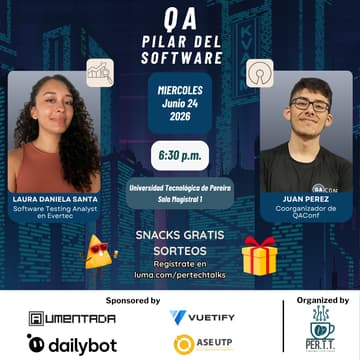 Cover Image for Pereira Tech Talks - QA: Pilar del software