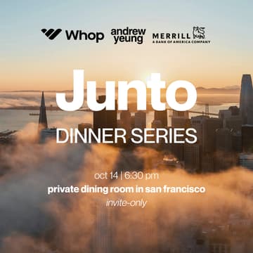 Cover Image for Junto Founder Dinner (hosted by Andrew Yeung and friends)
