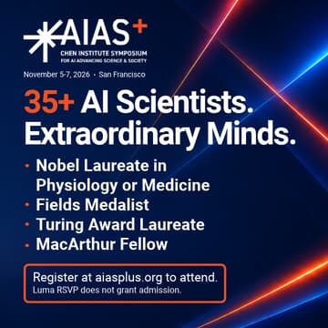 Cover Image for AIAS+ 2026 — AI for Scientific Discovery