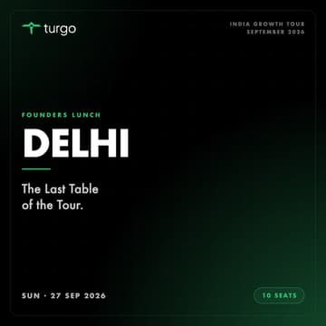 Cover Image for Turgo Founders Lunch — Gurugram