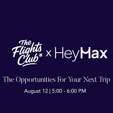 Cover Image for Introduction to MaxMiles with The Flights Club