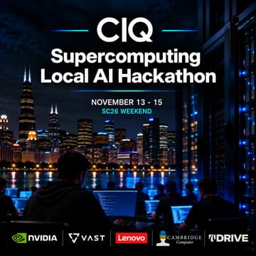 Cover Image for CIQ Supercomputing Local AI Hackathon