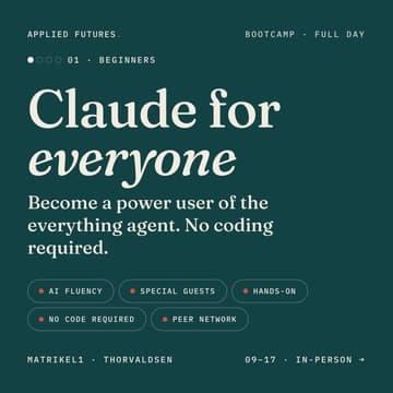 Cover Image for Bootcamp | Claude for Everyone