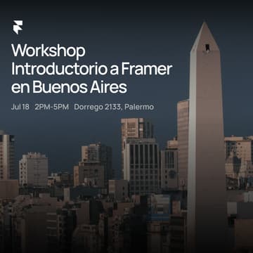 Cover Image for Framer BA Intro Workshop