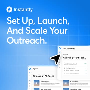 Cover Image for Instantly.ai | Setup, Launch & Scale