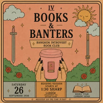 Cover Image for Books & Banters #5 : Bangkok Introvert Bookclub