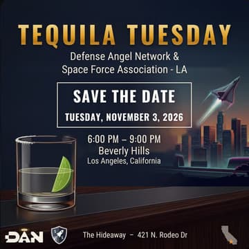 Cover Image for Save the Date: Tequila Tuesday — LA Space & Defense Happy Hour