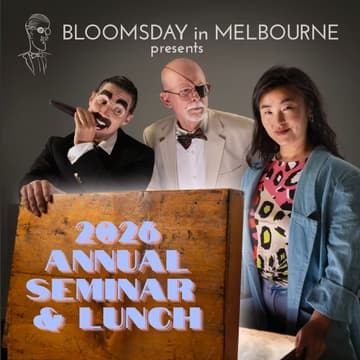 Cover Image for Bloomsday in Melbourne's 2026 ANNUAL SEMINAR & LUNCH