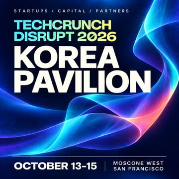 Cover Image for Korea Pavilion x TechCrunch Disrupt 2026