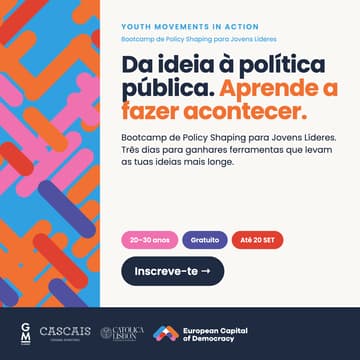 Cover Image for YOUTH MOVEMENTS IN ACTION - Bootcamp de Policy Shaping para Jovens Líderes