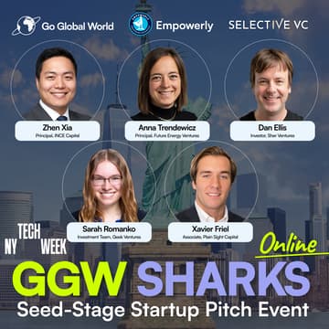 Cover Image for GGW Sharks. Startup Pitch & Networking - #NYTechWeek