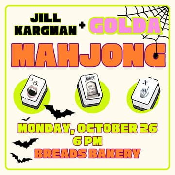 Cover Image for Mahjong with Jill Kargman and GOLDA 10/26