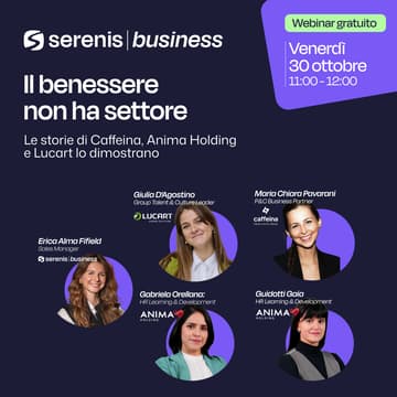 Cover Image for Il benessere non ha settore: le storie di Caffeina, Anima Holding e Lucart lo dimostrano
