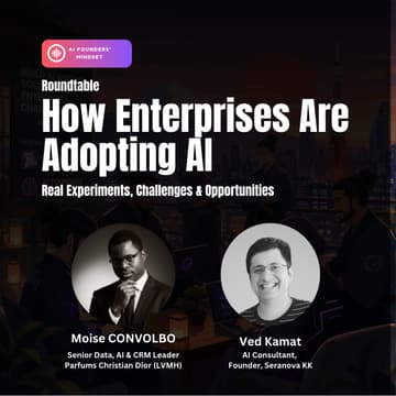 Cover Image for How Enterprises Are Adopting AI - Roundtable #004