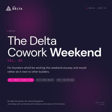 Cover Image for The Delta Cowork Weekend vol.2