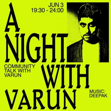 Omslagafbeelding voor A Night with Varun Grover: Satire & Collective Echoes - ft Deepak @vision2vibes