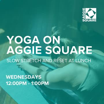 Cover Image for Yoga on Aggie Square: Slow Stretch