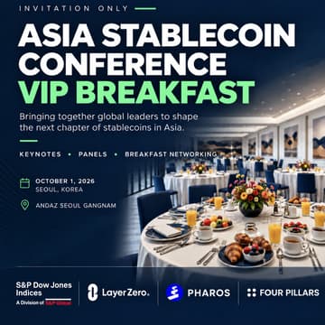 Cover Image for Asia stablecoin conference VIP kick-off Breakfast