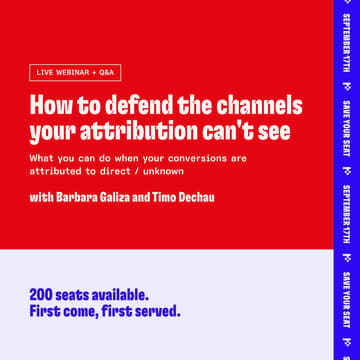 Cover Image for How to defend the channels your attribution can't see