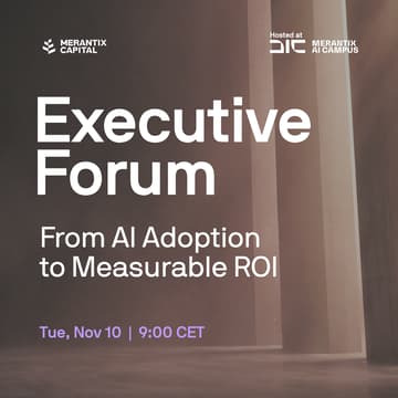 Cover Image for Executive Forum: From AI Adoption to Measurable ROI