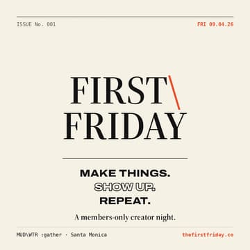 Cover Image for FIRST\FRIDAY: NEW BEGINNINGS