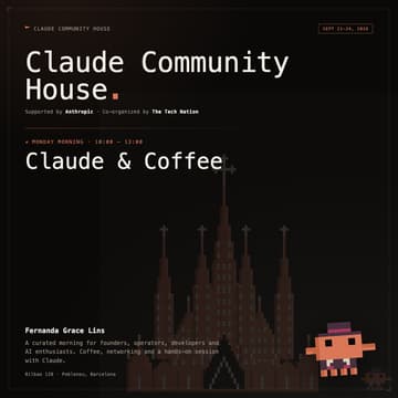 Imatge de portada de Claude & Coffee - Claude Barcelona House