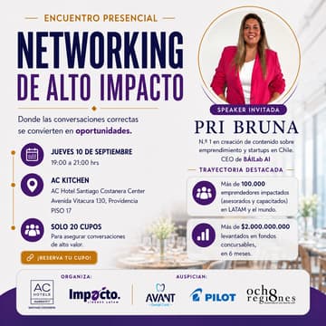Cover Image for Networking de Alto Impacto | Encuentro Presencial