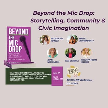 Cover Image for Beyond the Mic Drop: Storytelling, Community, and Civic Imagination