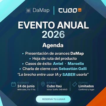 Cover Image for Evento Anual de DaMap