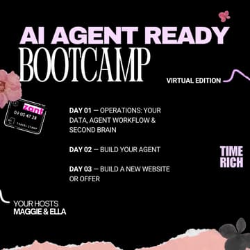 Cover Image for 3-day AI Agent Ready Bootcamp - Online Edition