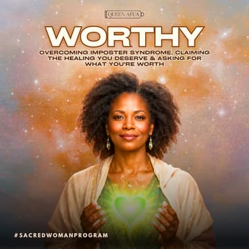 Cover Image for Worthy : Overcoming Imposter Syndrome, Claiming Healing, and Asking for What You're Worth