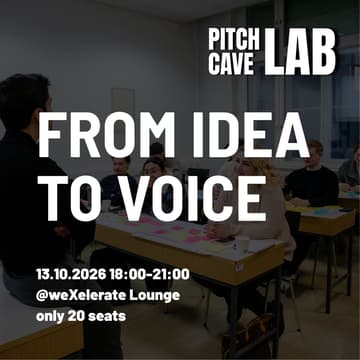 Cover Image for PitchCave LAB From Idea to Voice
