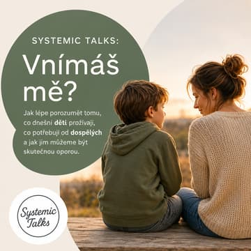 Cover Image for Systemic Talks: Vnímáš mě? | Do You Perceive Me?