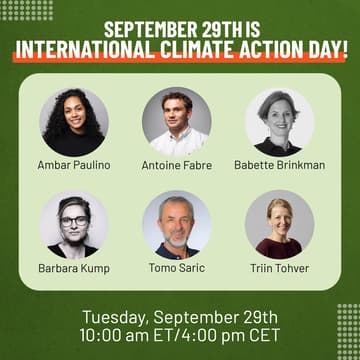 Cover Image for September 29th is International Employee Climate Action Day!