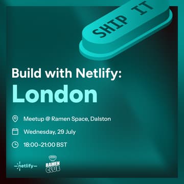 Cover Image for Build with Netlify: London