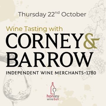 Cover Image for Wine Importer Tasting Evening: Corney & Barrow