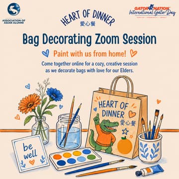 Cover Image for International Gator Day Virtual Volunteering: Bag Decorating Session for Heart of Dinner