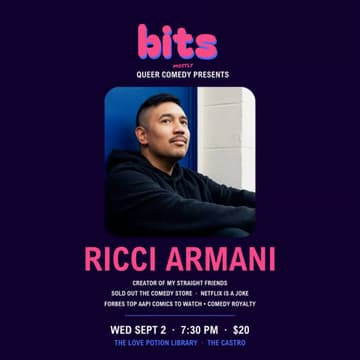 Cover Image for Bits (mostly) Queer Comedy - Featuring Ricci Armani!
